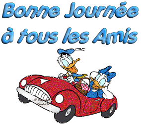 Gif animé bonne journée Donald